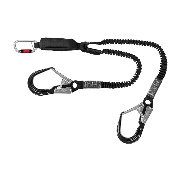 Dây móc chống rơi đôi với giảm sốc: Cresto, Energy Twin-Flex H 140Kg 1302-TF