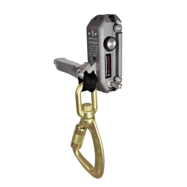 Con trượt rail với bộ giảm sốc: Skylotec TAC-0002