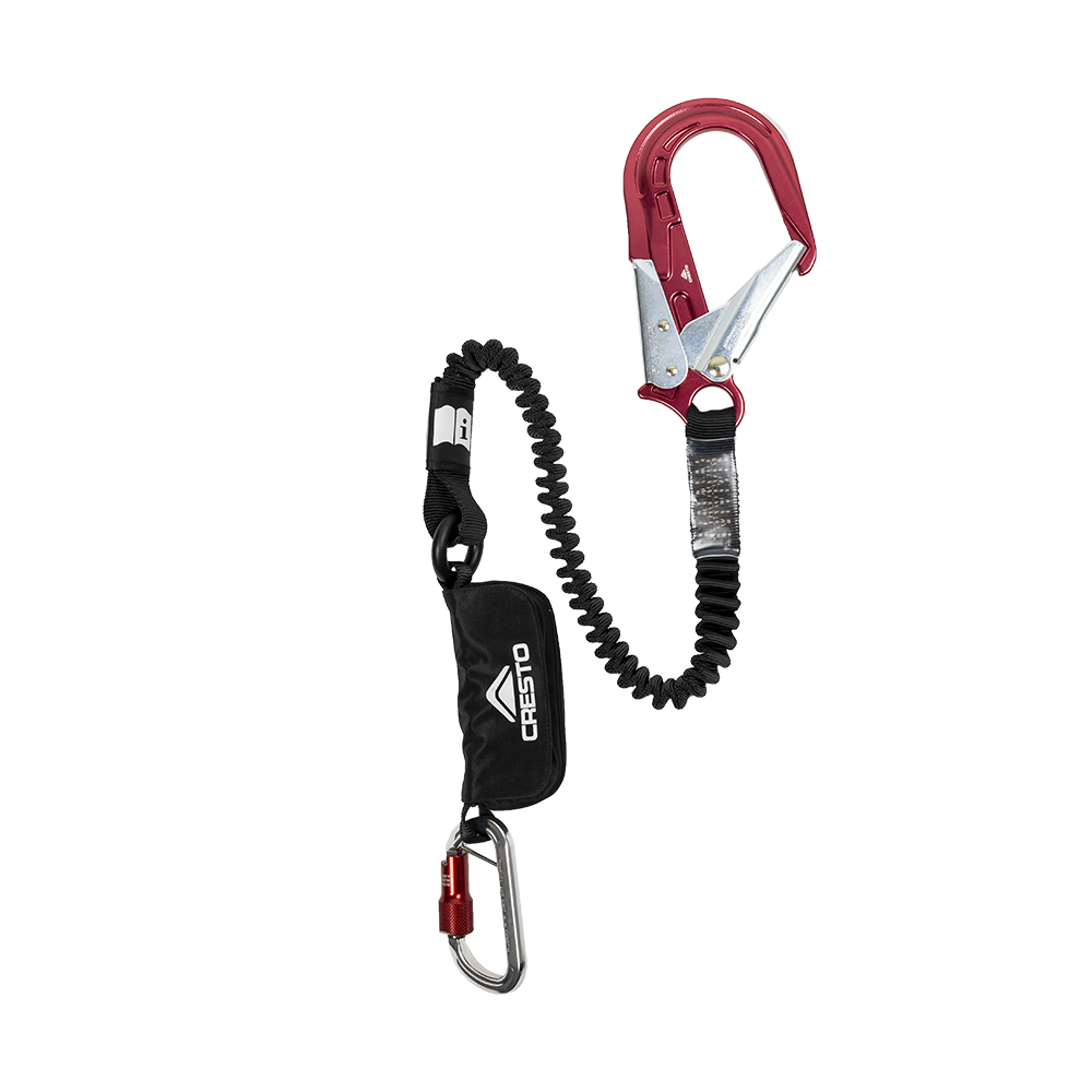 Dây móc chống rơi đơn với giảm sốc: Cresto, Fusion Pro Single-flex 1601